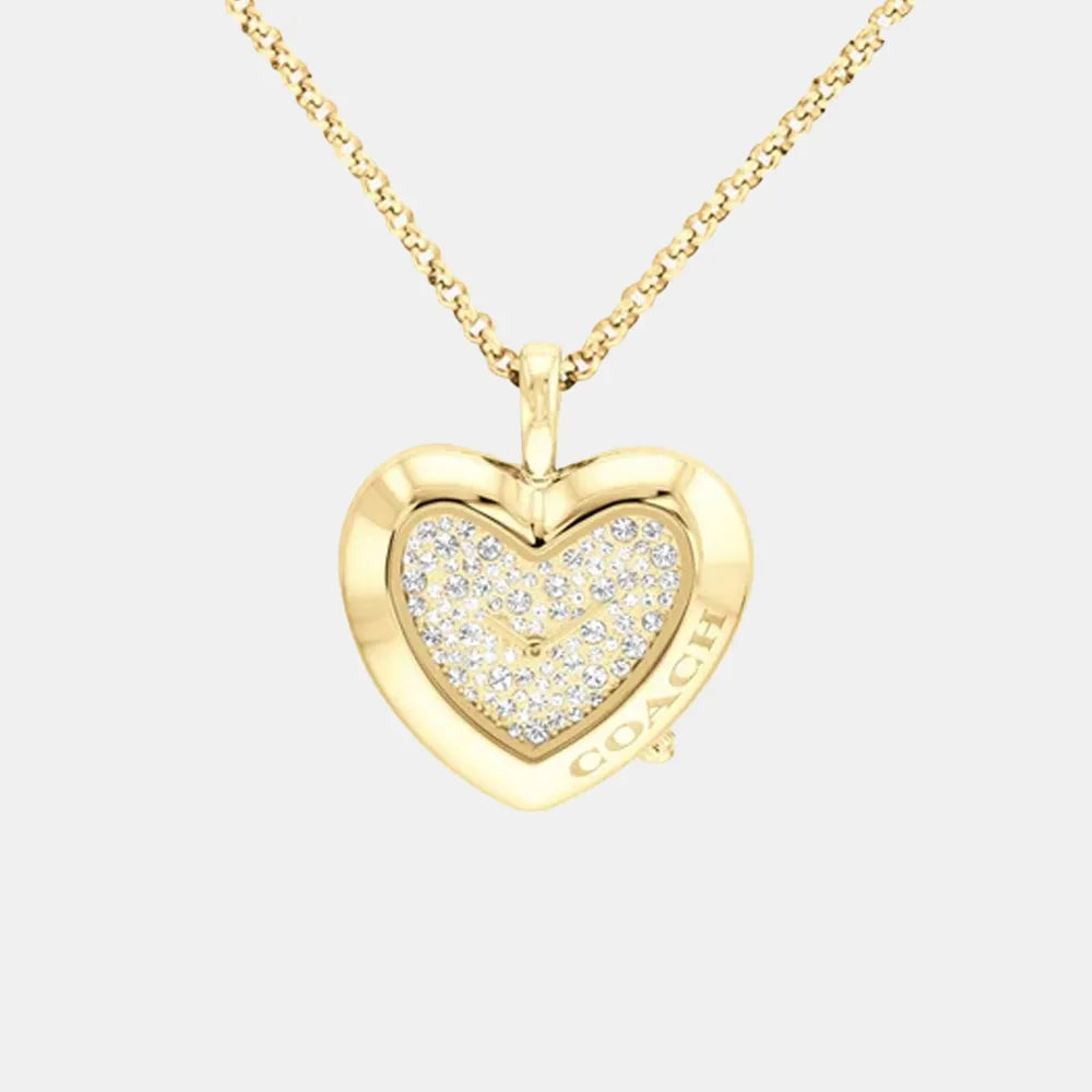 COACH Montre COACH Femme Collier en Acier Doré 14504513