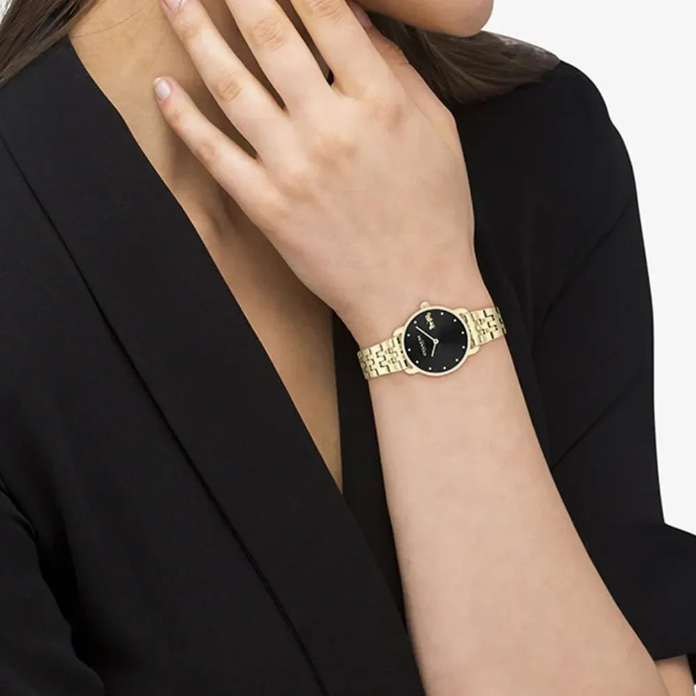 COACH Montre COACH Femme Elliot en Acier Doré 14504302