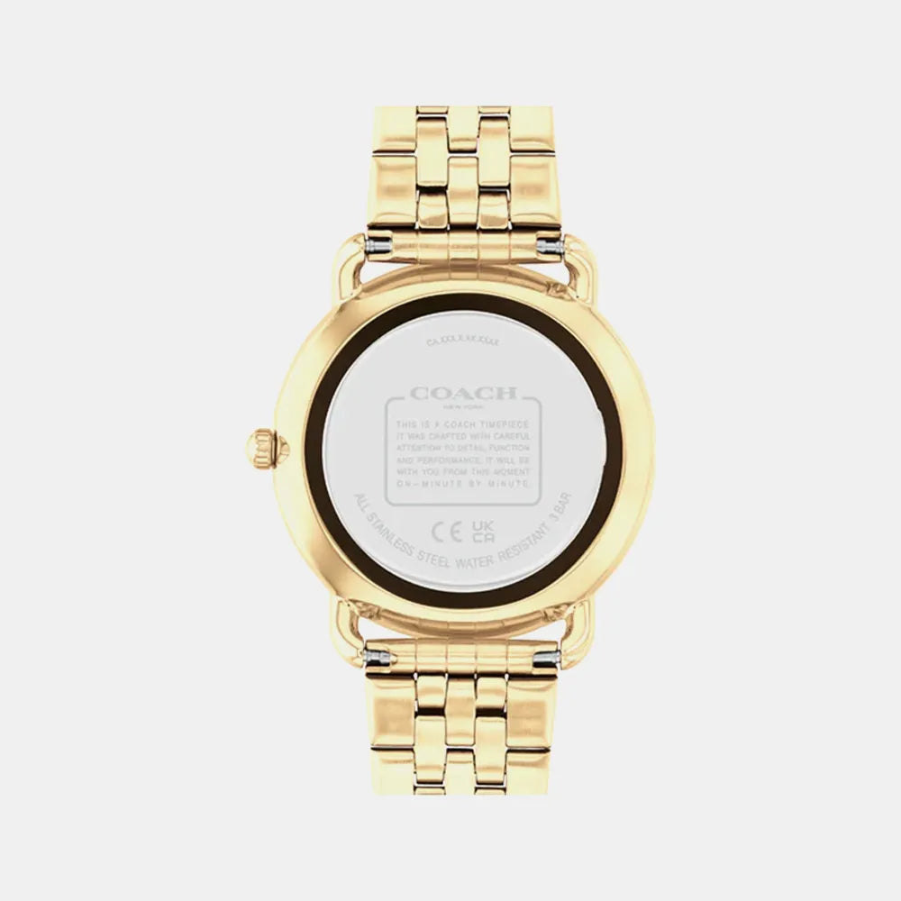 COACH Montre COACH Femme Elliot en Acier Doré 14504349