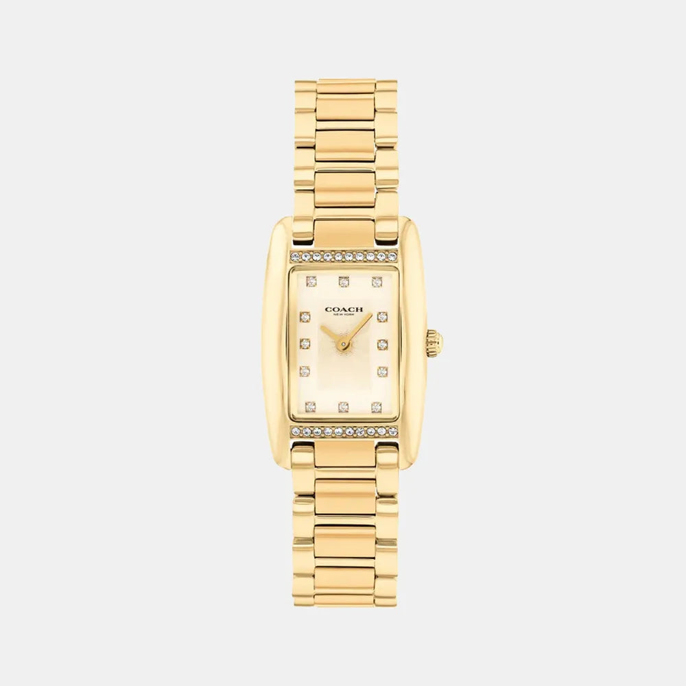 COACH Montre COACH Femme Reese en Acier Doré 14504588