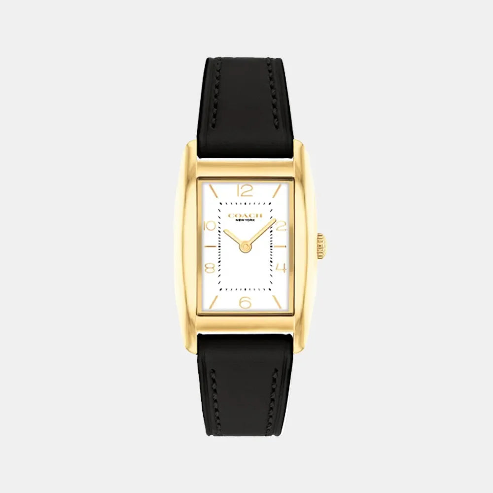 COACH Montre COACH Femme Reese en Cuir Noir 14504312