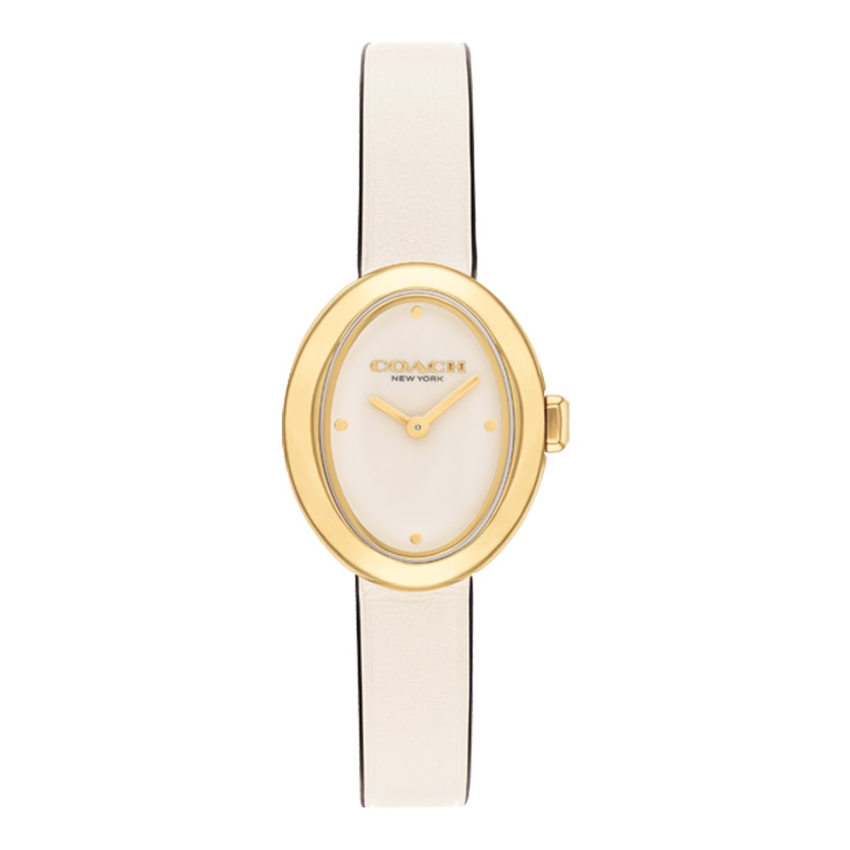 COACH Montre COACH Femme Sammy en Cuir Blanc 14504422