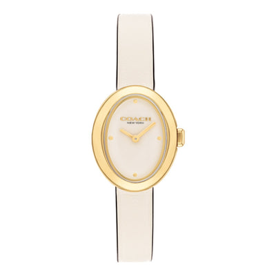 COACH Montre COACH Femme Sammy en Cuir Blanc 14504422