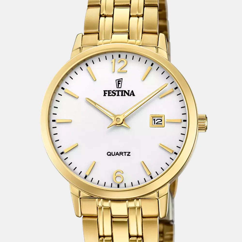 FESTINA Montre FESTINA Femme Classics en Acier Doré F20514/2