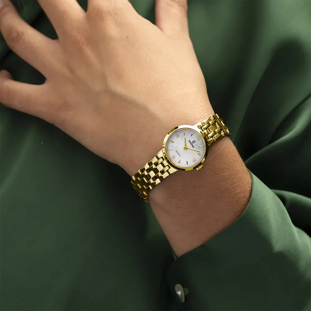 FESTINA Montre FESTINA Femme Mademoiselle en Acier Doré F20748/1