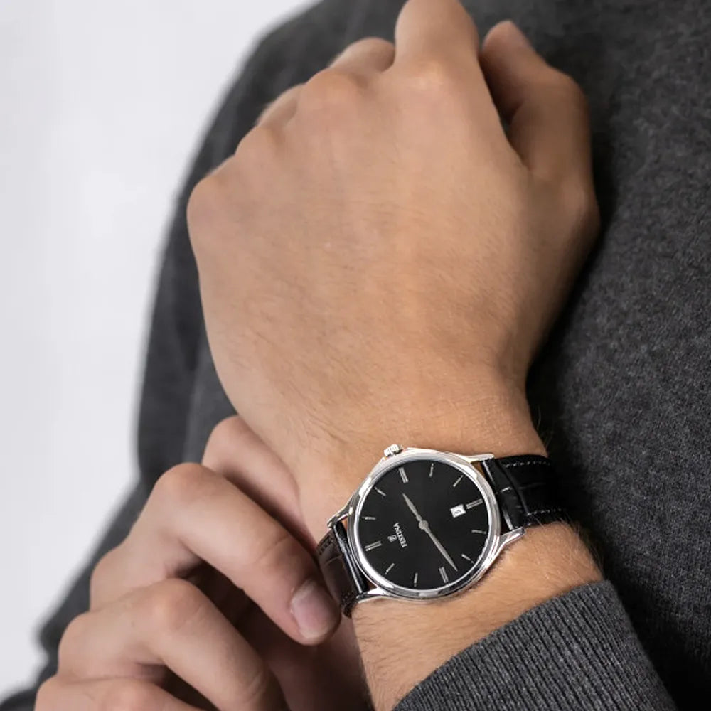 FESTINA Montre FESTINA Homme Classique en Cuir Noir F16745/5