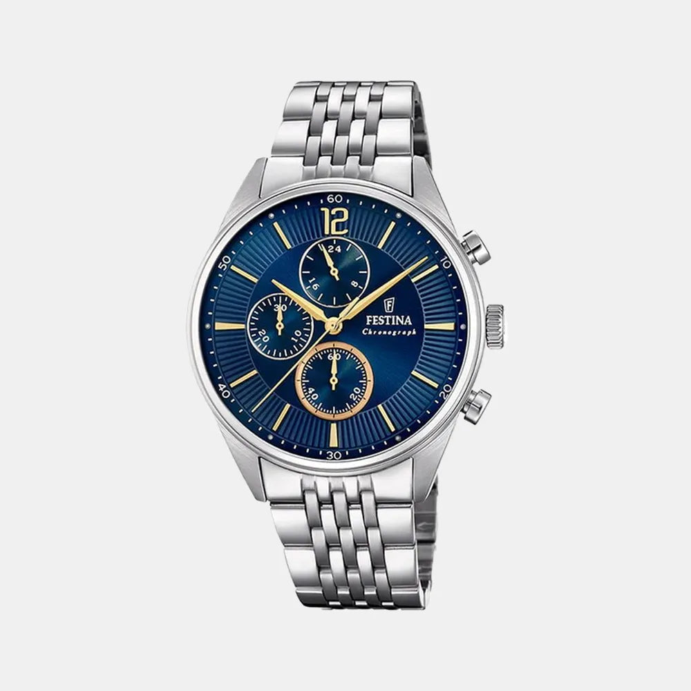 FESTINA Montre FESTINA Homme Timeless Chronographe en Acier F20285/3