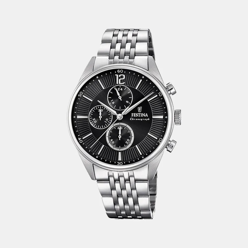 FESTINA Montre FESTINA Homme Timeless Chronographe en Acier F20285/4