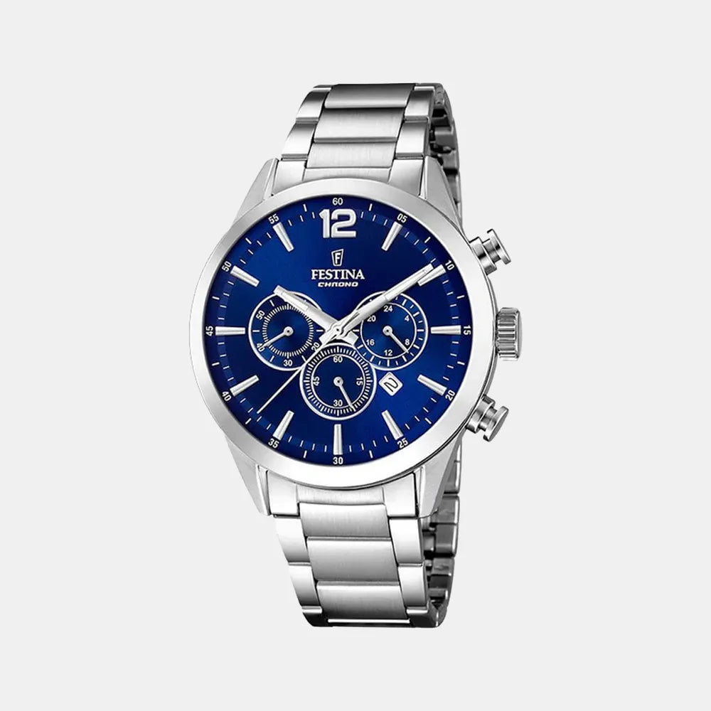 FESTINA Montre FESTINA Homme Timeless Chronographe en Acier F20343/7