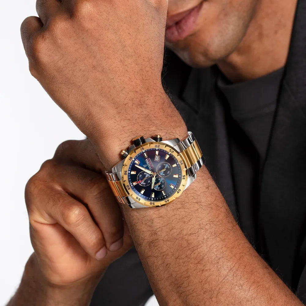 FESTINA Montre FESTINA Homme Timeless Chronographe en Acier F20562/2