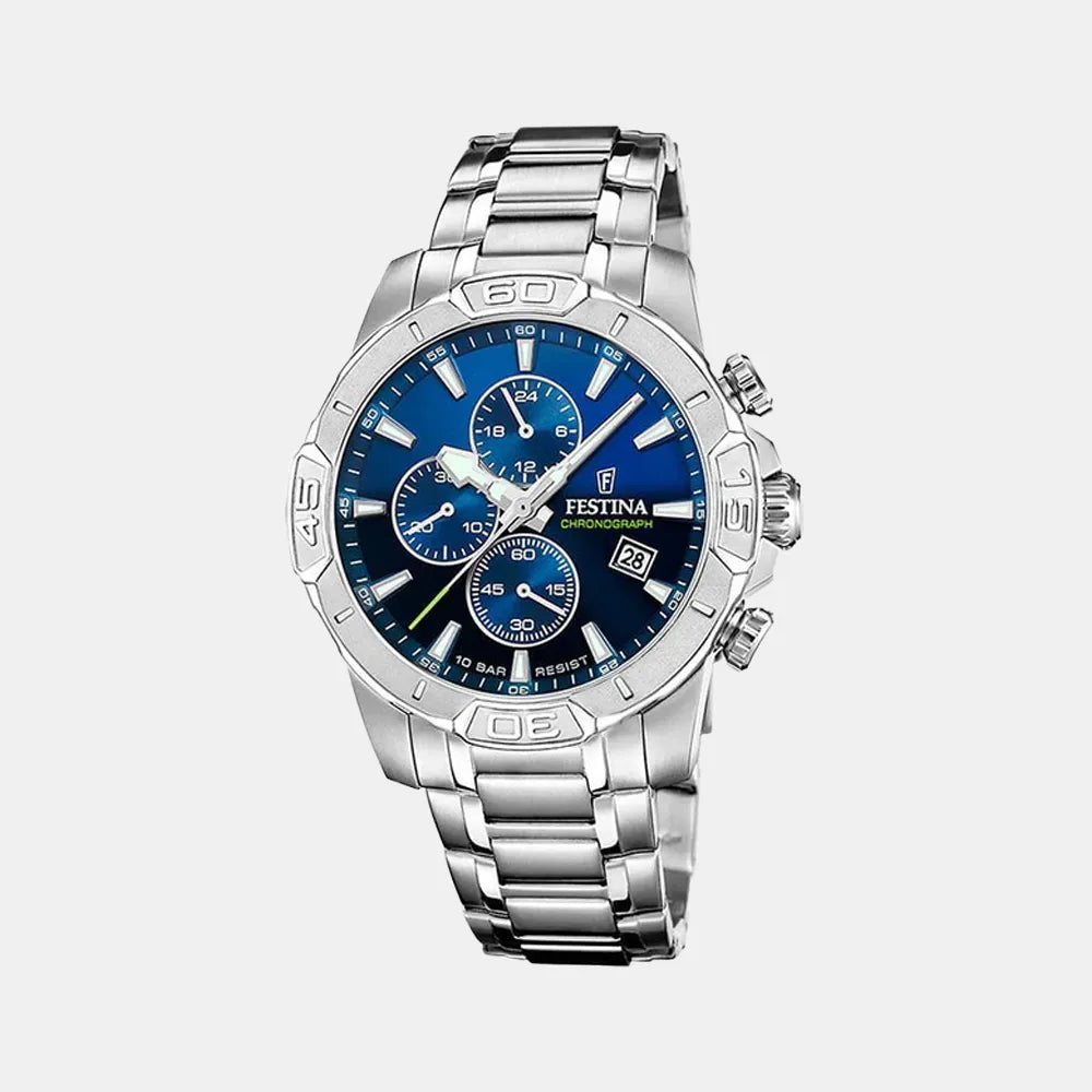 FESTINA Montre FESTINA Homme Timeless Chronographe en Acier F20704/4
