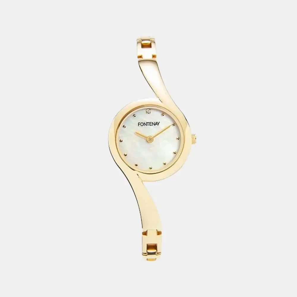 FONTENAY Montre FONTENAY Femme Elena en Acier Doré FPA01601
