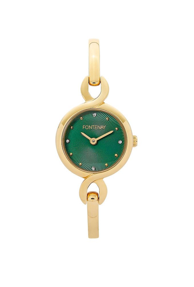 FONTENAY Montre FONTENAY Femme Rose en Acier Doré FPA01902