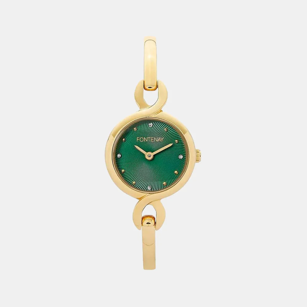 FONTENAY Montre FONTENAY Femme Rose en Acier Doré FPA01902