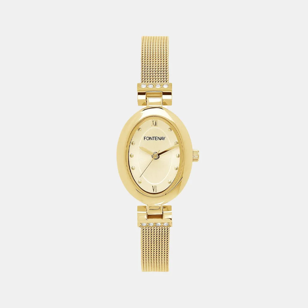 FONTENAY Montre FONTENAY Femme Roxane en Acier Doré FPB00303