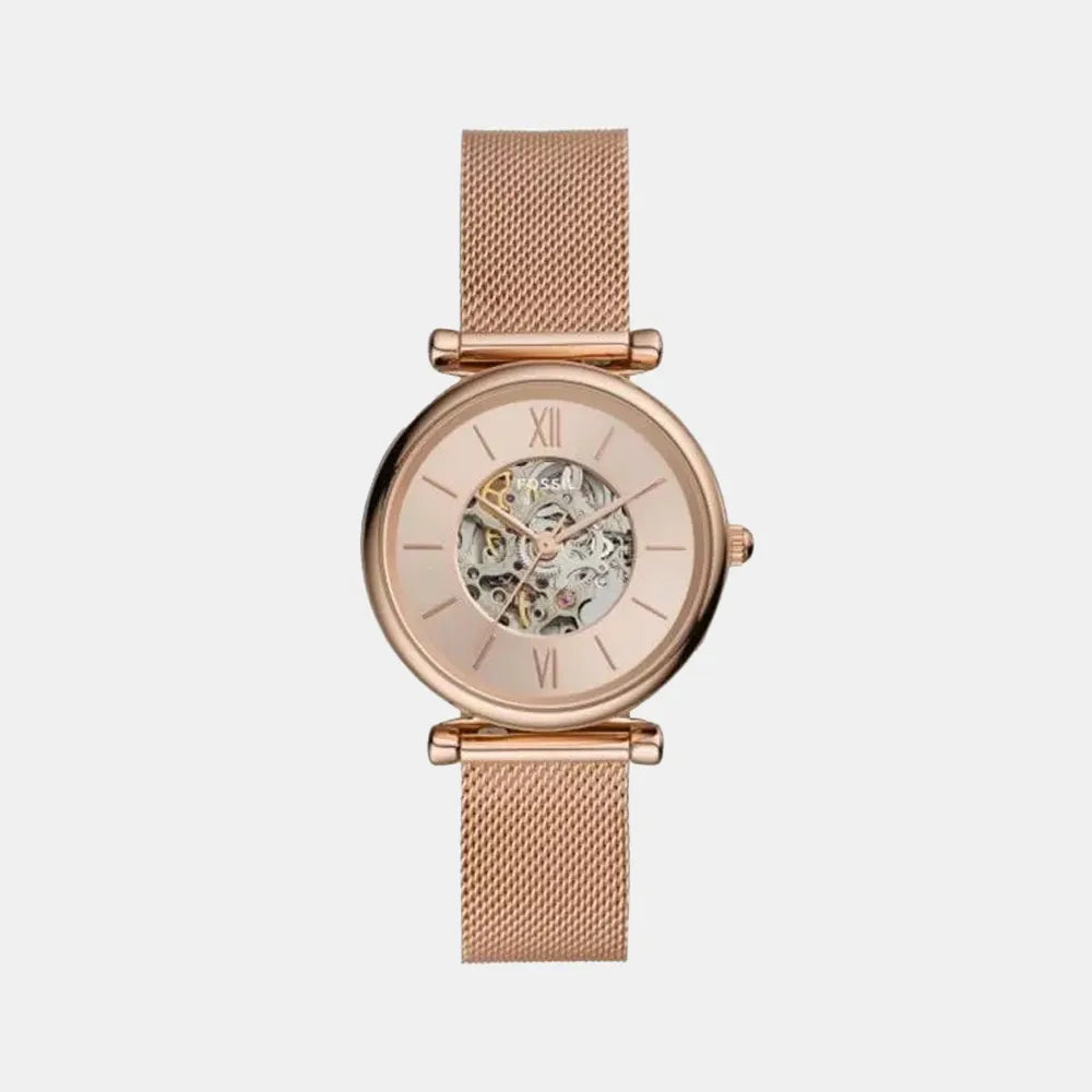 FOSSIL Montre FOSSIL Femme Carlie Automatique en Acier ME3175