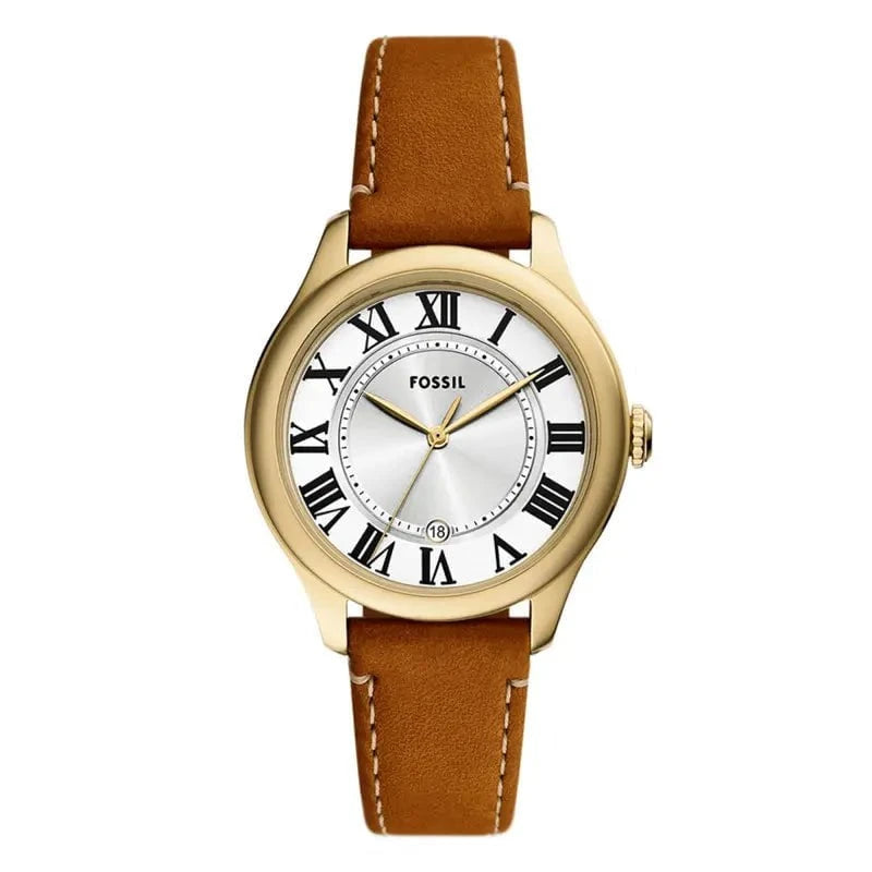 FOSSIL Montre FOSSIL Femme Gilmore en Cuir Marron ES5397