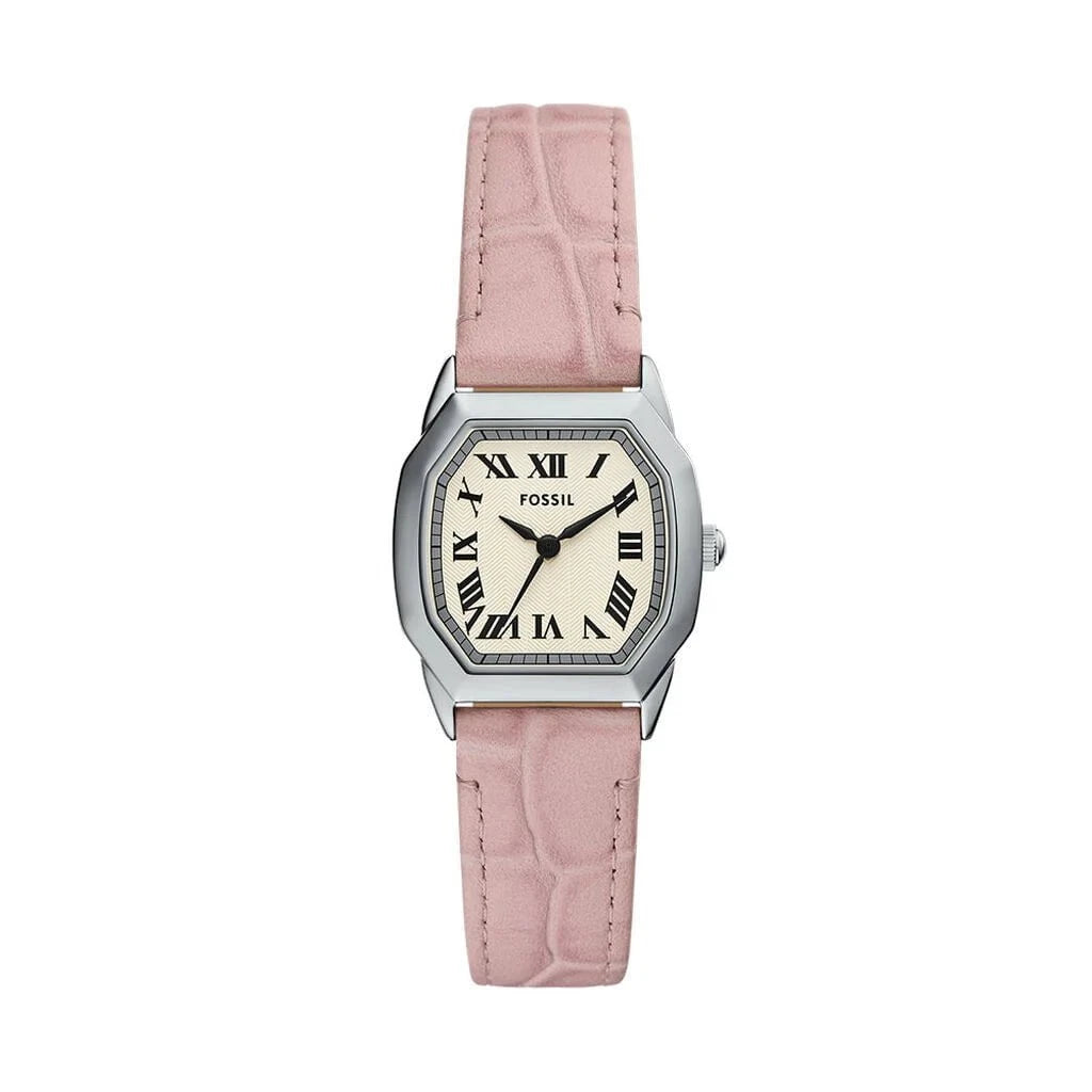 FOSSIL Montre FOSSIL Femme Harlow en Cuir Rose ES5406