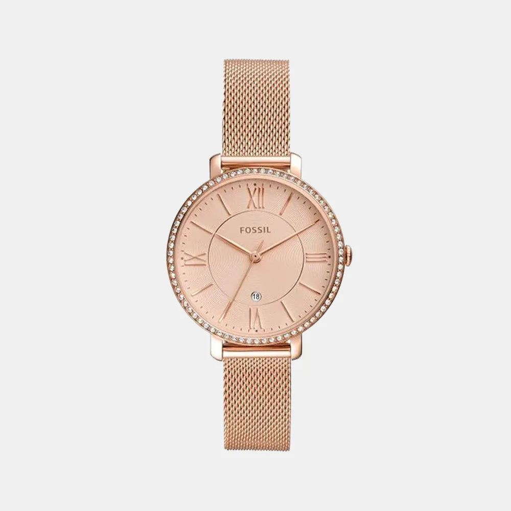 FOSSIL Montre FOSSIL Femme Jacqueline en Acier Milanais ES4628