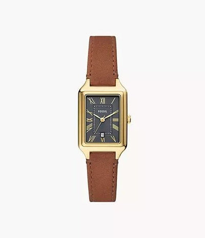 FOSSIL Montre FOSSIL Femme Raquel en Cuir Marron ES5303