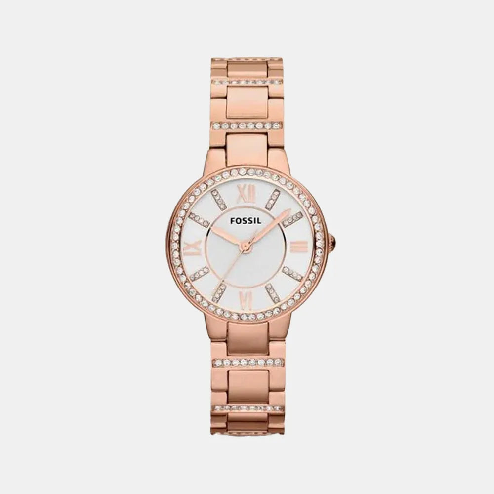 FOSSIL Montre FOSSIL Femme Virginia en Acier Doré rose ES3284