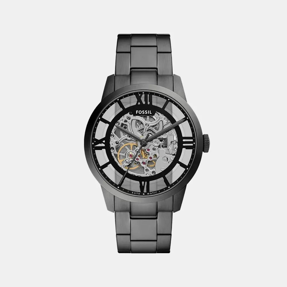 FOSSIL Montre FOSSIL Homme Automatic en Acier Gris ME3268