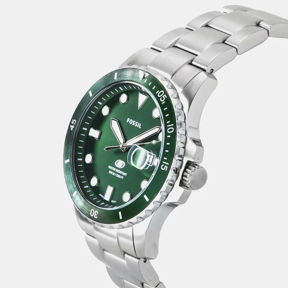 FOSSIL Montre FOSSIL Homme Blue Dive en Acier FS6033