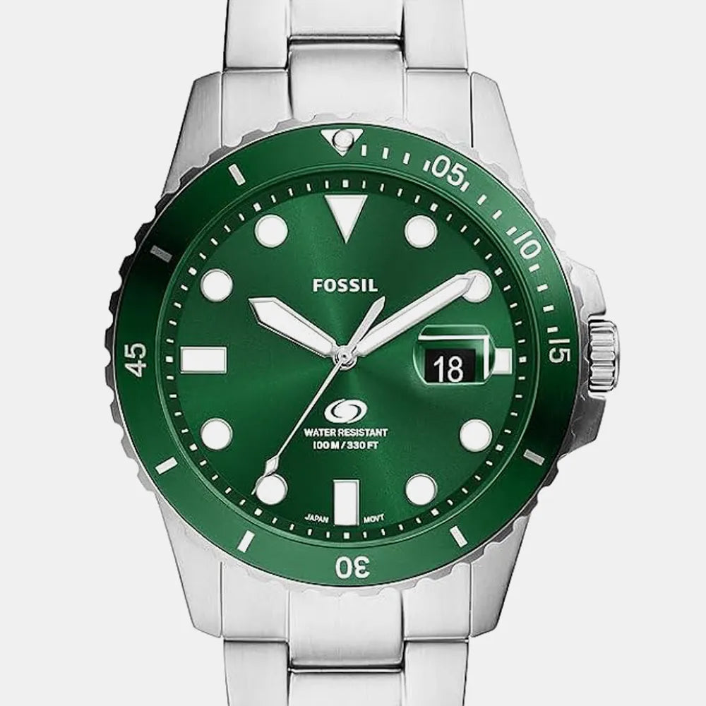 FOSSIL Montre FOSSIL Homme Blue Dive en Acier FS6033