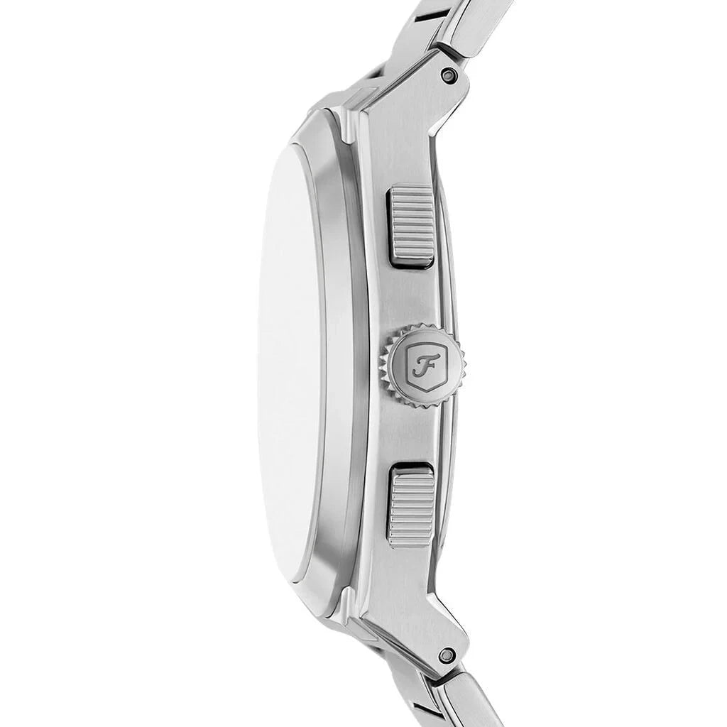 FOSSIL Montre FOSSIL Homme Everett Chronographe en Acier FS6104