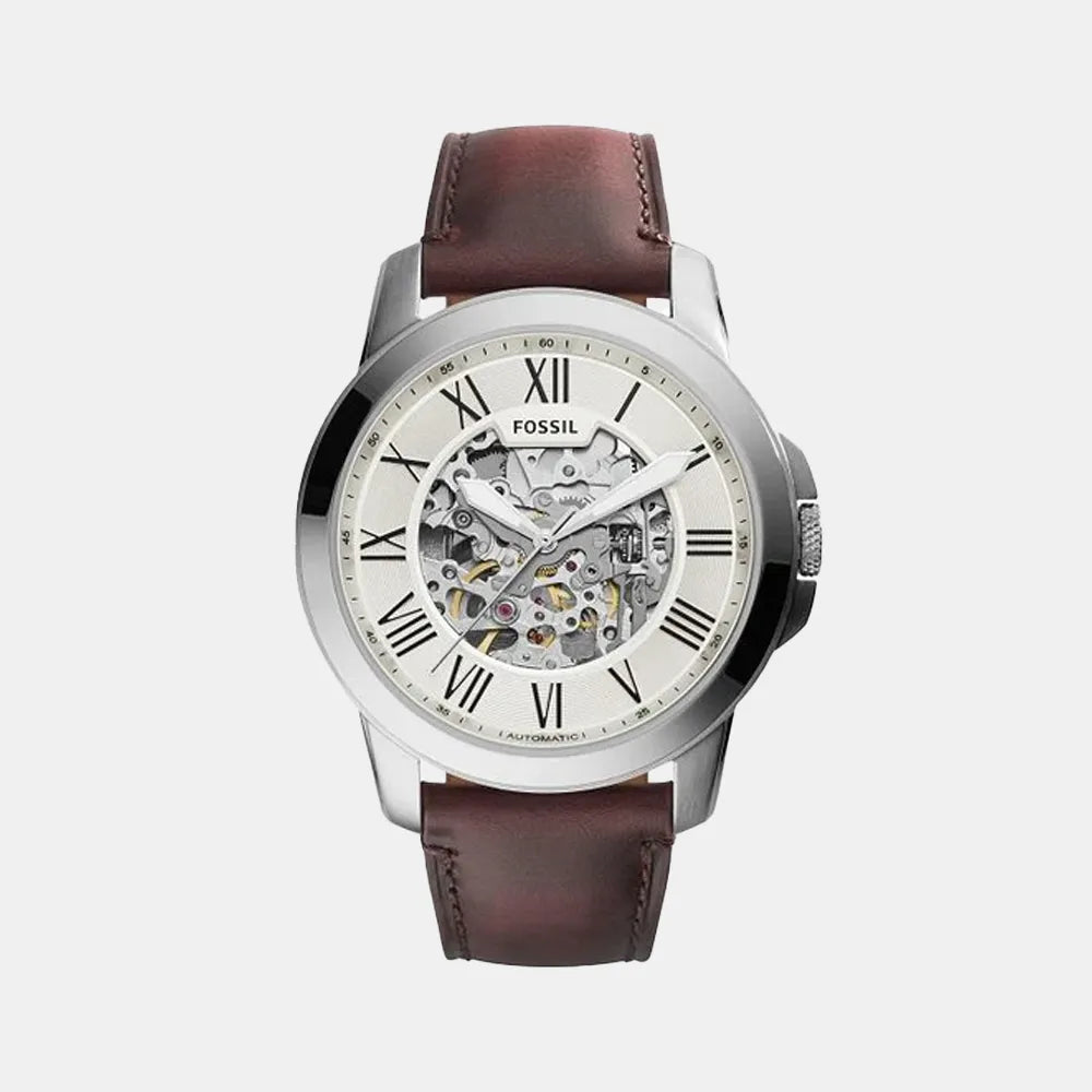 FOSSIL Montre FOSSIL Homme Grant Automatique en Cuir ME3099