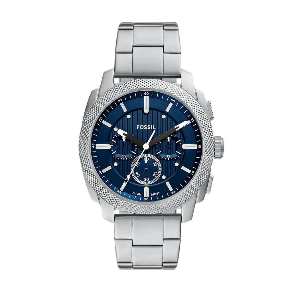 FOSSIL Montre FOSSIL Homme Machine Chronographe en Acier FS6096