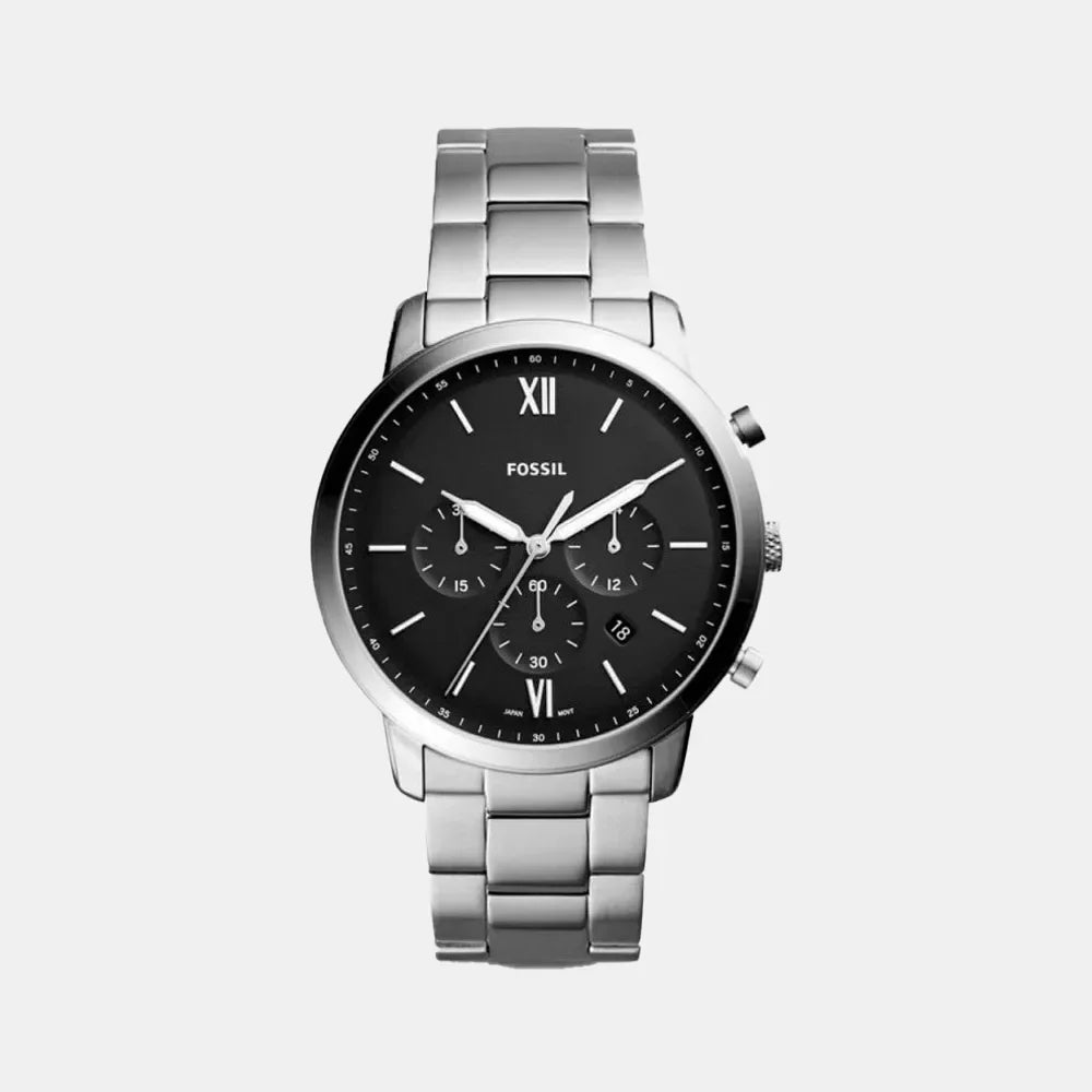 FOSSIL Montre FOSSIL Homme Neutra Chronographe en Acier FS5384