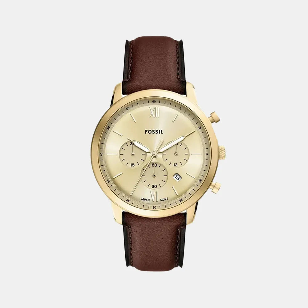 FOSSIL Montre FOSSIL Homme Neutra Chronographe en Cuir FS6113