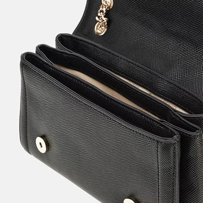 GUESS MAROQUINERIE Sac Bandoulière GUESS Noelle Saffiano HWZG7879210BLA