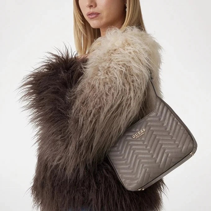 GUESS MAROQUINERIE Sac Porté Epaule GUESS Anning HWQG9508180DRT