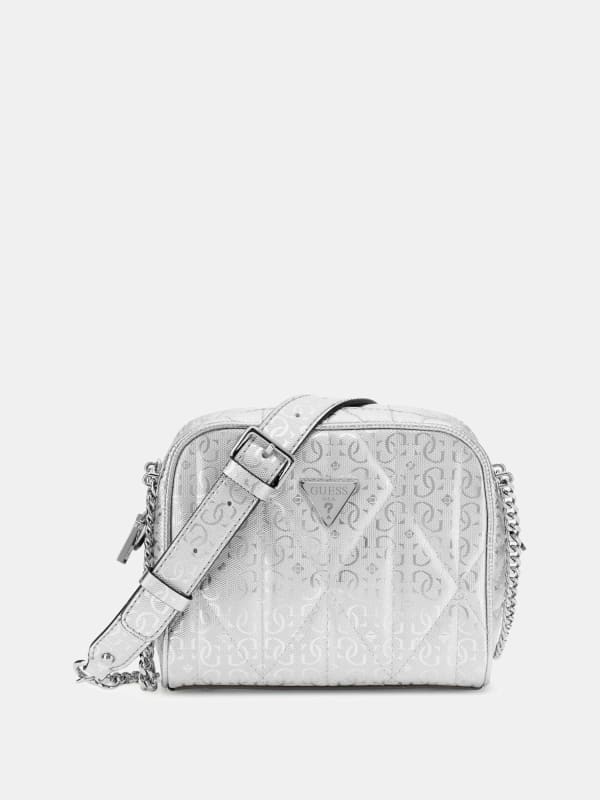 GUESS MAROQUINERIE Sac porté Epaule GUESS Femme HWGY9663140SIL