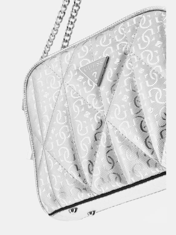 GUESS MAROQUINERIE Sac porté Epaule GUESS Femme HWGY9663140SIL