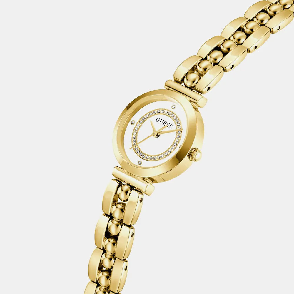 GUESS Montre Femme LEENA en Acier Doré GW0994L2