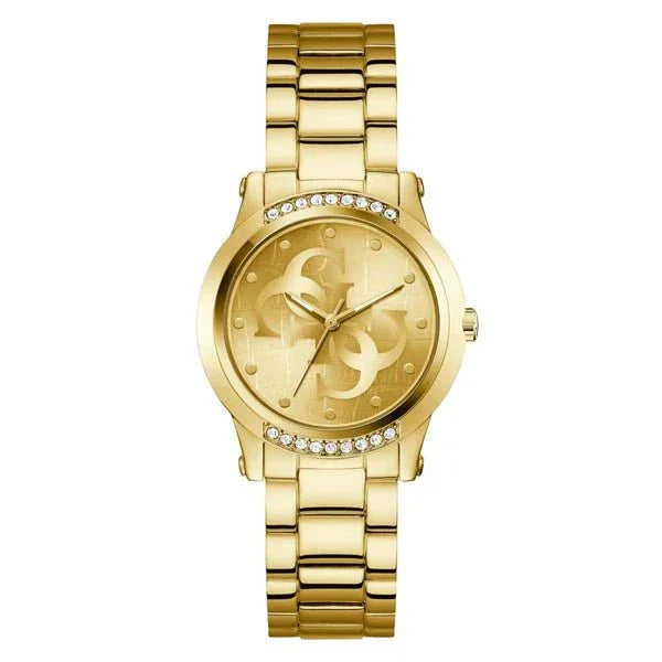 GUESS Montre GUESS Femme Annette en Acier Doré GW0861L2