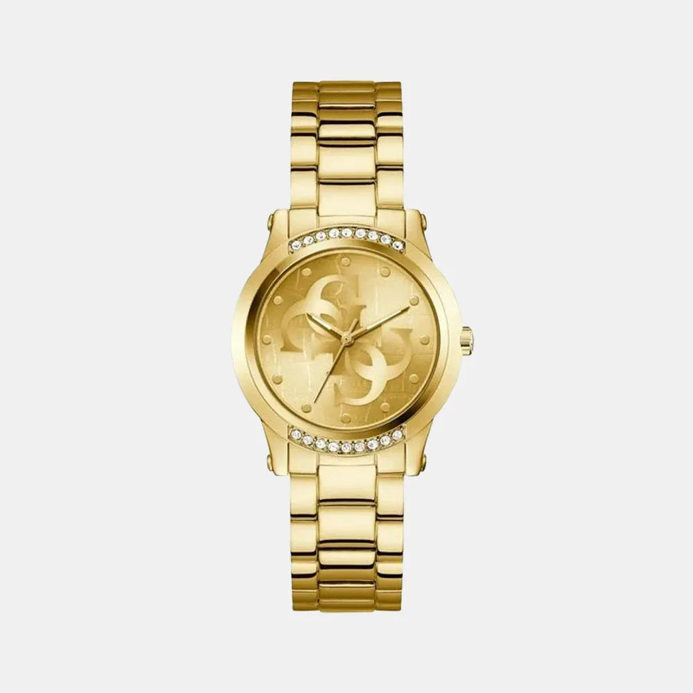 GUESS Montre GUESS Femme Annette en Acier Doré GW0861L2