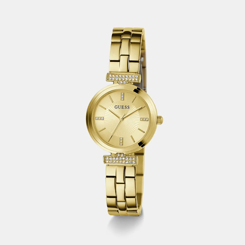 GUESS Montre GUESS Femme Array en Acier Doré GW0762L2