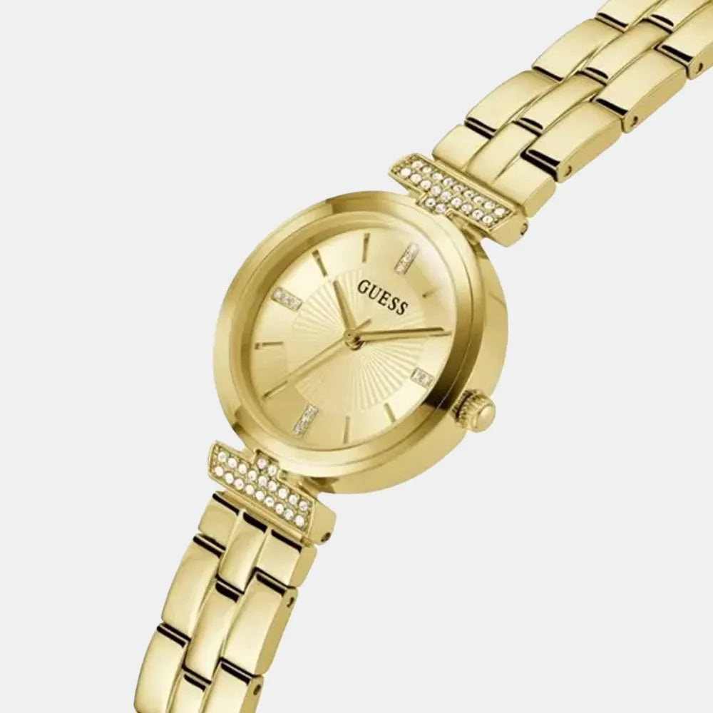 GUESS Montre GUESS Femme Array en Acier Doré GW0762L2