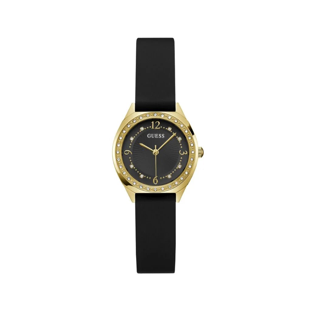 GUESS Montre GUESS Femme Charlotte en Silicone Noir GW0820L1