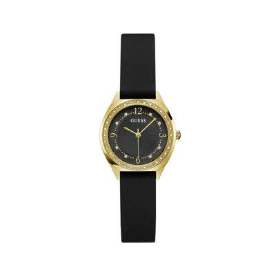 GUESS Montre GUESS Femme Charlotte en Silicone Noir GW0820L1