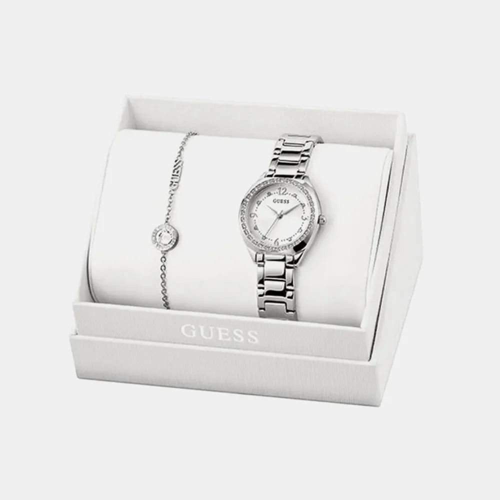 GUESS Montre GUESS Femme Coffret Montre et Bijoux JUBS05119JWRHS
