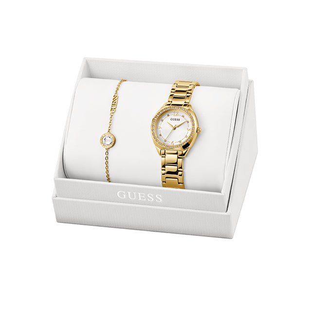GUESS Montre GUESS Femme Coffret Montre et Bijoux JUBS05122JWYGS