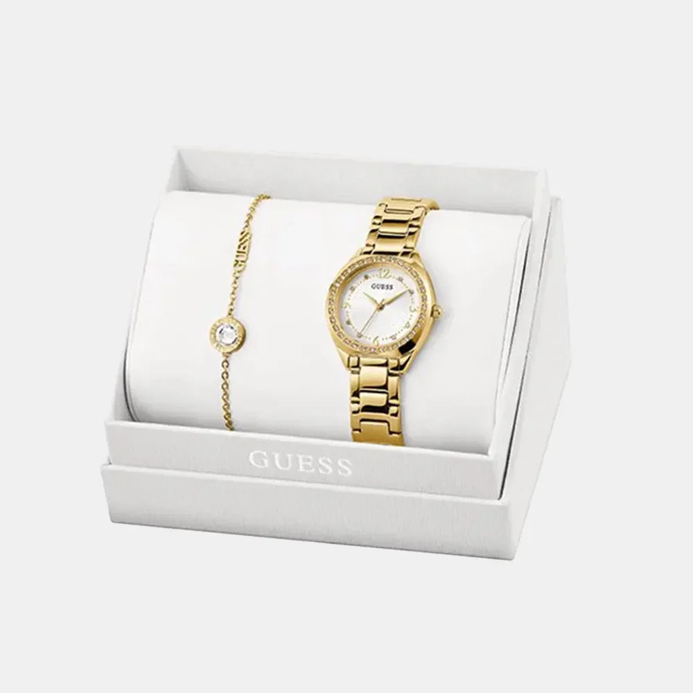 GUESS Montre GUESS Femme Coffret Montre et Bijoux JUBS05122JWYGS