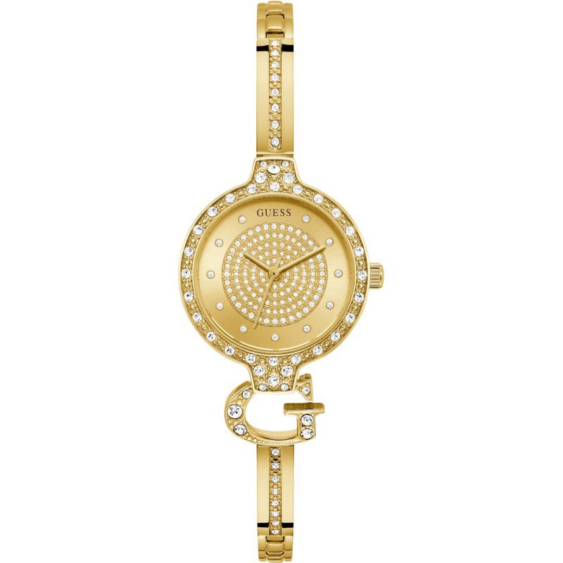 GUESS Montre GUESS Femme Giselle en Acier Doré GW0929L2
