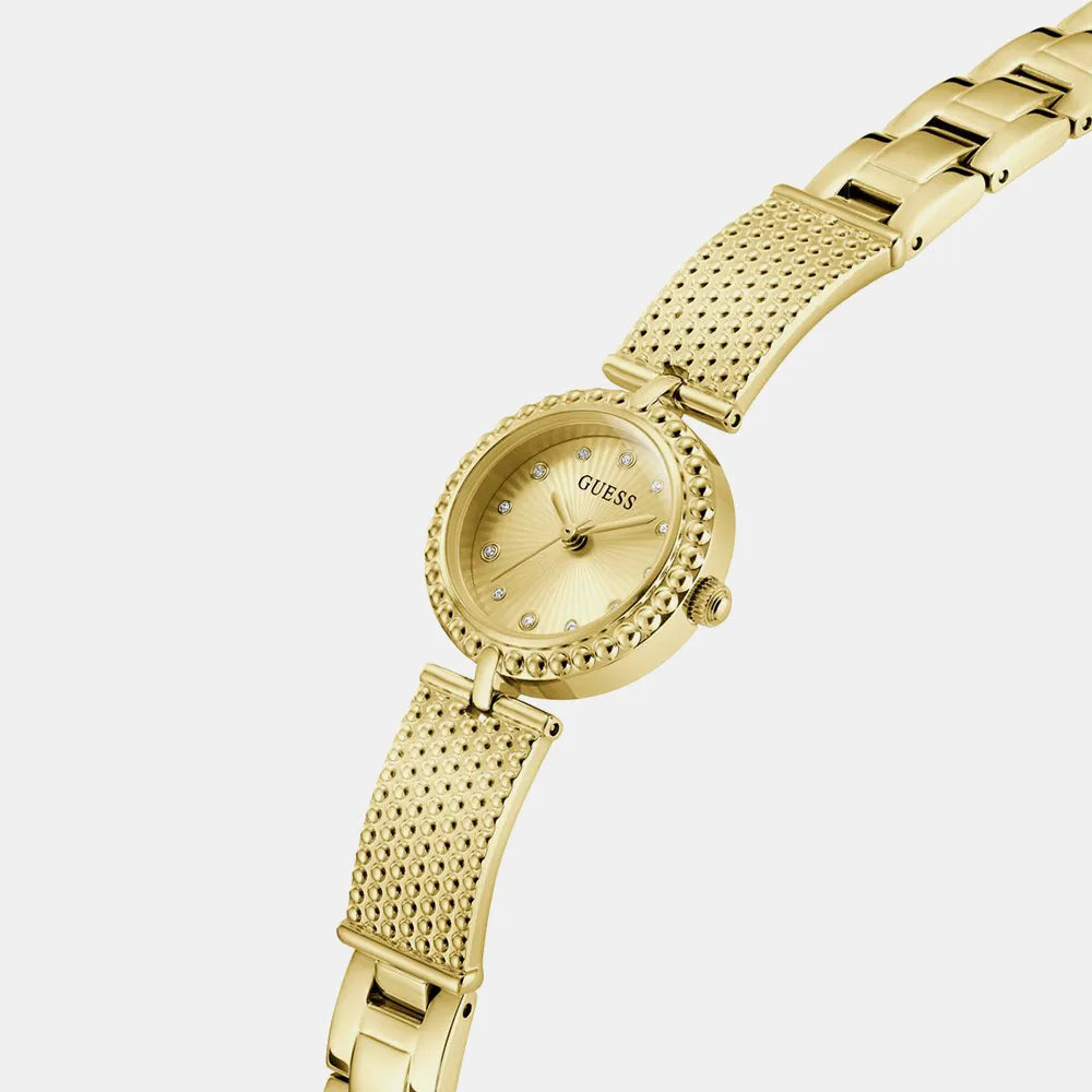 GUESS Montre GUESS Femme HOLLY en Acier Doré GW1017L2