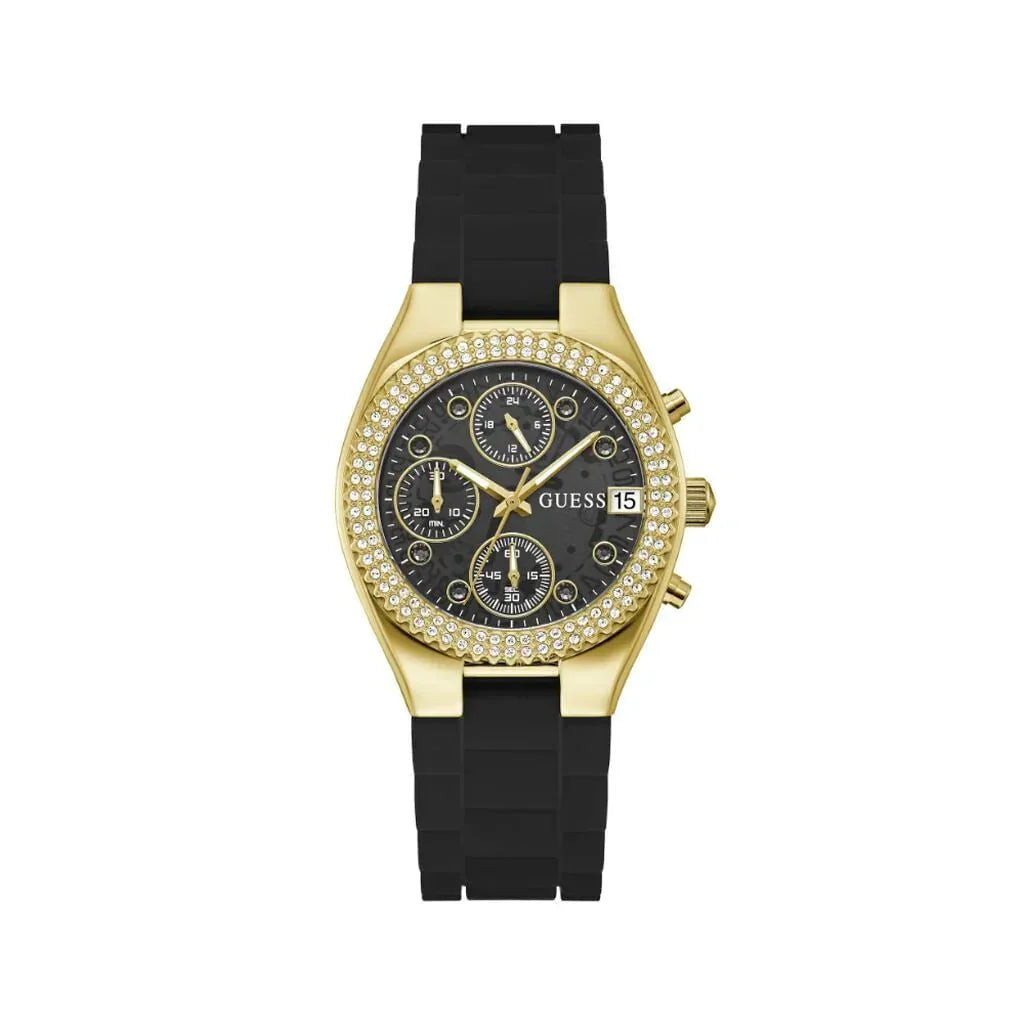 GUESS Montre GUESS Femme Jelly en Silicone Noir GW0773L2